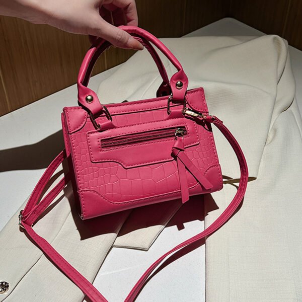 PU Crocodile - Pattern Handbag - Image 3