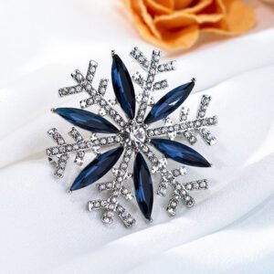 Snowflake - Shaped Brooch