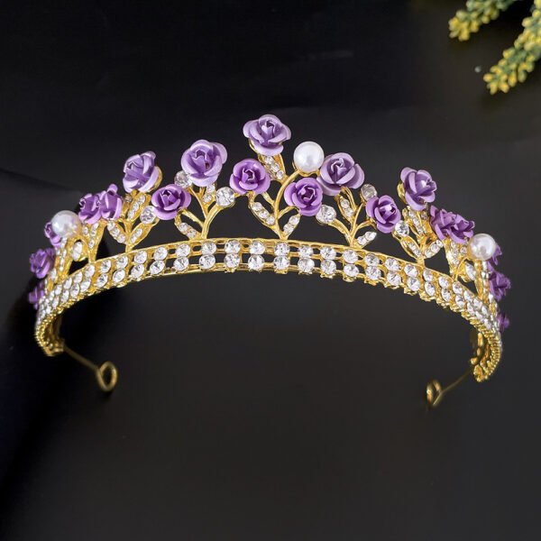 Rose Crystal Crown