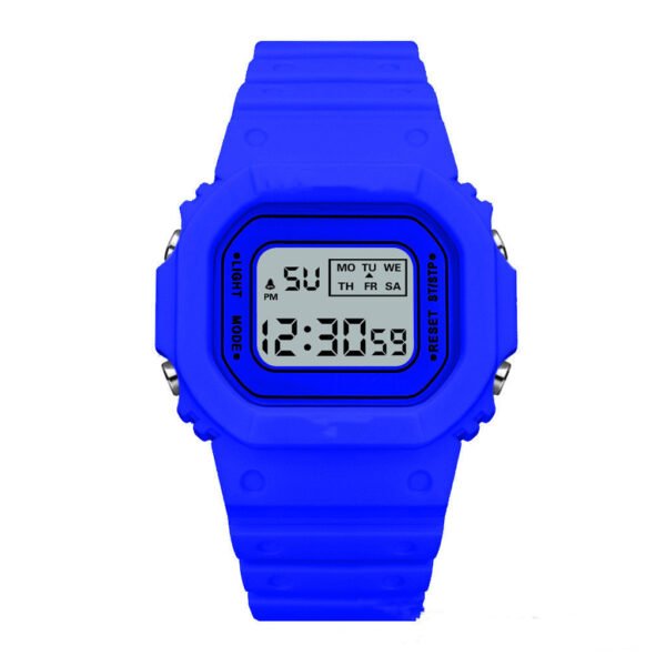 Student Youth Outdoor Sports Waterproof Multifunctional LED Electronic Watch - Image 3