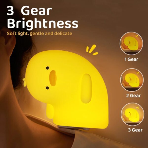 Cute Duck LED USB Rechargeable Nightlights - Image 2