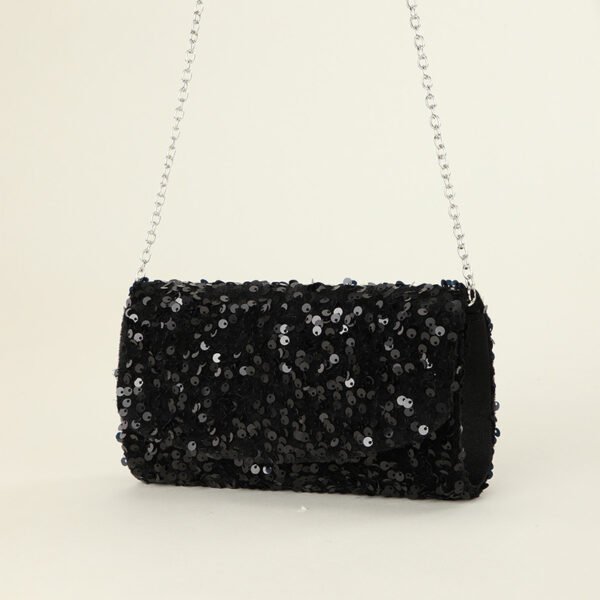 Party-Dinner Bag with Sequins - Image 3