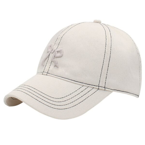 Spring 3D Embroidery Bow Baseball Cap - Image 7