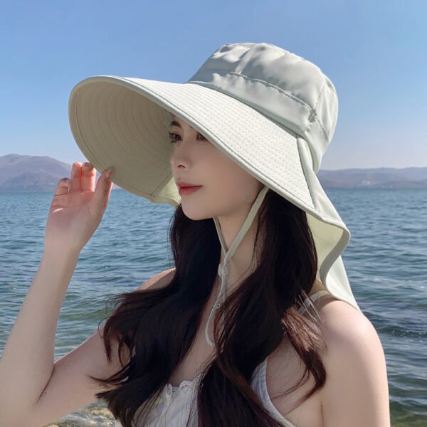 Summer UV Protection Shawl Hat - Image 8
