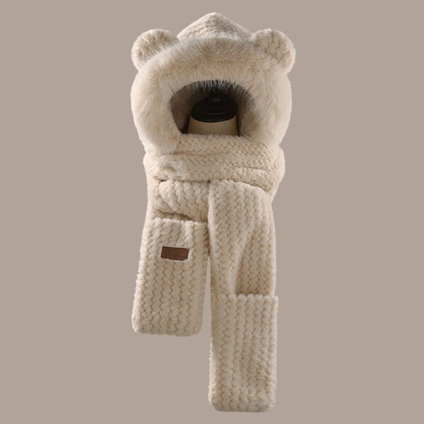 Winter Outdoor Plush Scarf - Image 5