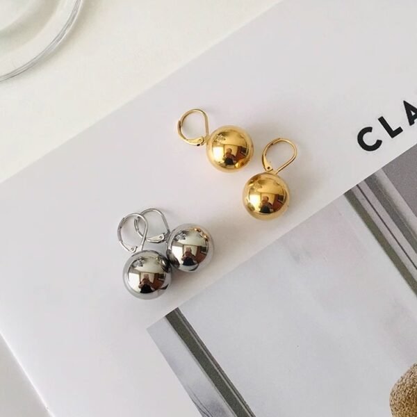 Ball - Shaped Drop Earrings