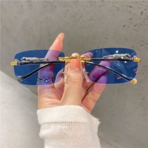 Fashion Rectangle Sun Glasses