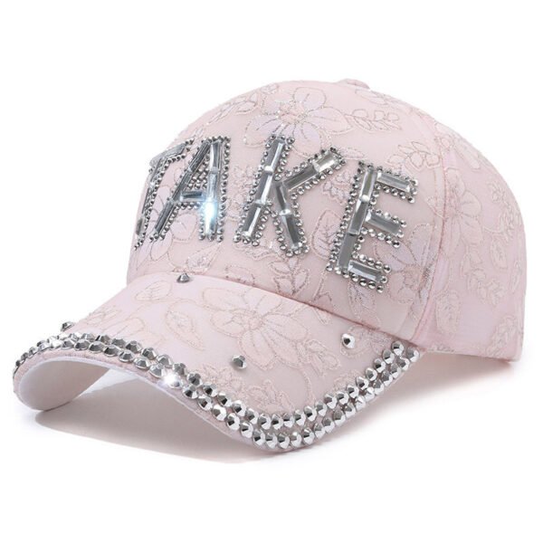 Rhinestone TAKE Baseball Cap - Image 6