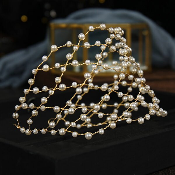 Elegant Pearl Hair Band - Timeless Accessory - Image 3