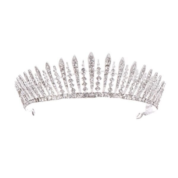 Zircon - Inlaid Silver Crown - Image 4