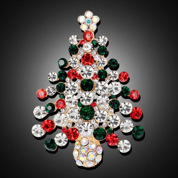 Christmas Tree - Shaped Brooch - Image 8