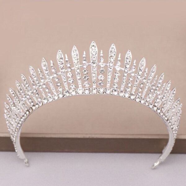 Zircon - Inlaid Silver Crown - Image 3