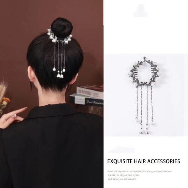 Zircon - Inlaid Hair Clip - Image 3