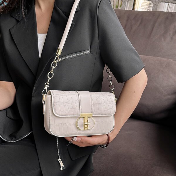 PU Crocodile - Pattern Crossbody Bag - Image 7