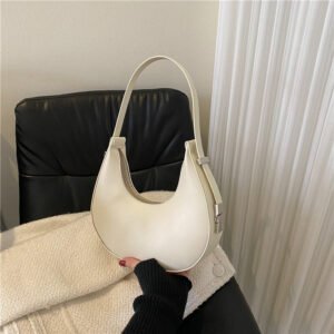 Dumpling - Shaped Hobo Bag
