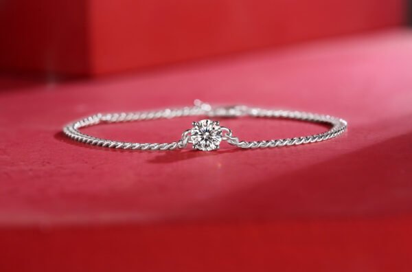 Stunning Moissanite Bracelet - Image 4