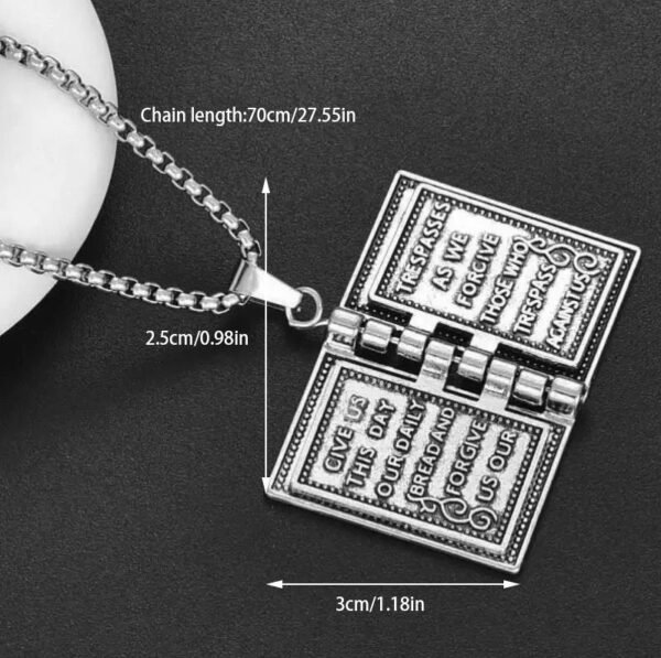 Flip - able Bible Book Necklace - Image 7
