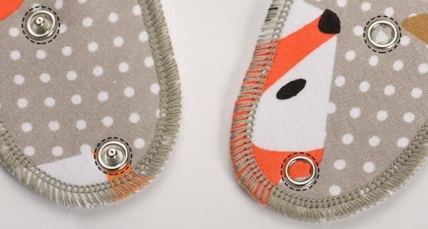 4 - Piece Cotton Bandana Baby Bibs - Image 3