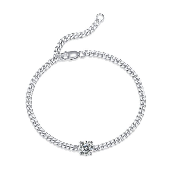 Stunning Moissanite Bracelet - Image 2