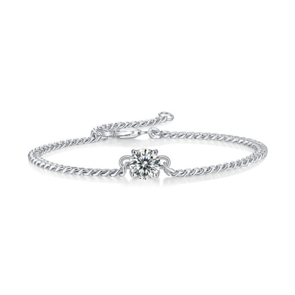 Stunning Moissanite Bracelet - Image 3