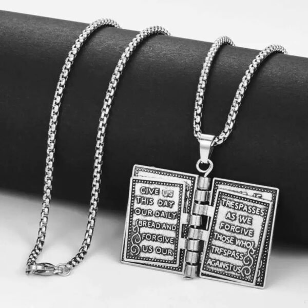 Flip - able Bible Book Necklace - Image 6