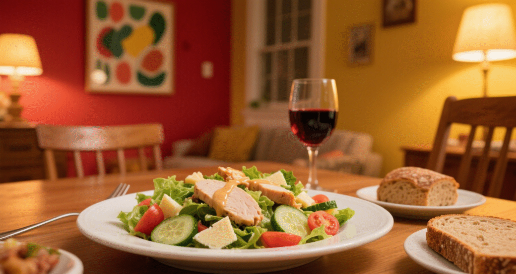 dining at home