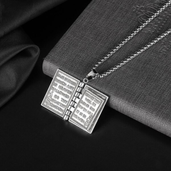 Flip - able Bible Book Necklace - Image 5