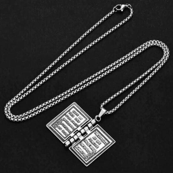 Flip - able Bible Book Necklace - Image 3
