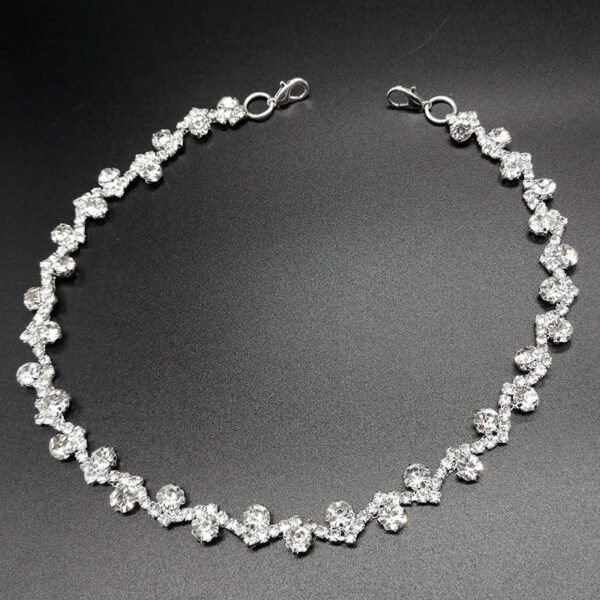 Light Luxury Diamond - Like Collar Necklace